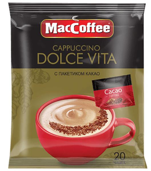 Кофе MacCoffe  Cappuccino Dolce Vita 25,5гр