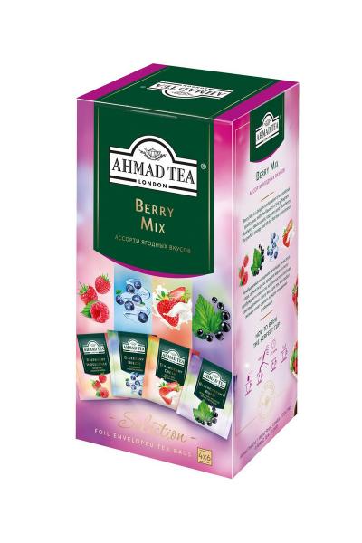 Чай Ahmad Tea  18*1,5г  Ассорти ягодных вкусов