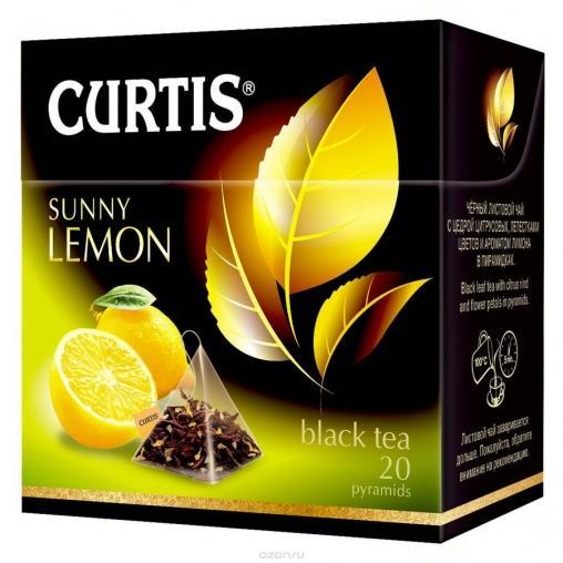 Чай Curtis  20пир*1,7г Лимон